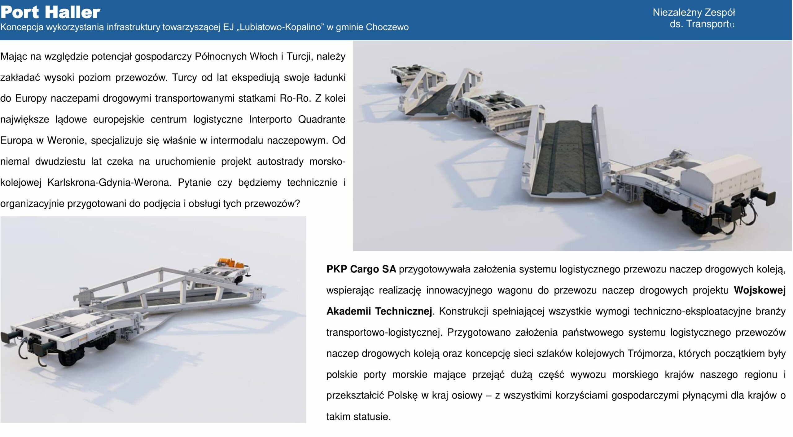 Dlaczego nie wystarczy rozbudować obecnych portów?